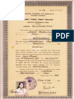 1982 Surat Tanda Tamat Belajar SPG