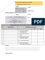 Pre-dispatch-Inspection Report of Glass Bead