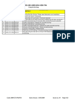 Danh Sách Biểu Mẫu Biên Bản Kiểm Tra: Surface and dimension of concrete after removal formwork checklist