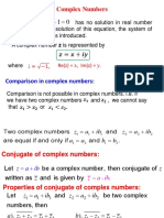 Comparison in Complex Numbers