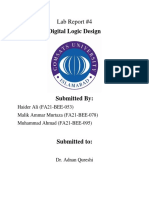 Digital Logic Lab Report #4