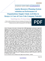 Effect of Enterprise Resource Planning System-981