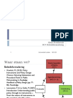 Beleid 1: Elena Bondarouk HC4 Beleidsformulering