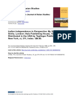 The Journal of Asian Studies: Indian Independence in Perspective. by Sasadhar