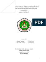 Teori Kondisioning Klasik Pavlov Dan Watson: Untuk Memenuhi Salah Satu Tugas Mata Kuliah Konsep Dasar IPS SD