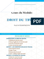 Introduction Au Droit Du Travail - PR ELMAYMOUNI
