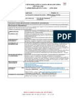 Institución Educativa Santa Rosa de Lima Núcleo 930 Guía de Aprendizaje en Casa Año 2021