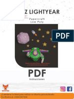 Buzz Lightyear: Papercraft Low Poly