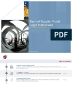 001d Bechtel Supplier Portal Login Instructions