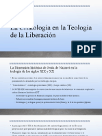 La Cristología en La Teología de La Liberación