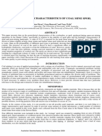 Geotechnical Characteristics of Coal Mine Spoil - Fityus