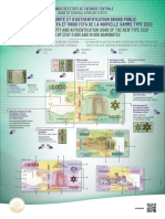 General Public Security and Authentication Signs of The New Type 2020 Series of Cfaf 5 000 and 10 000 Banknotes
