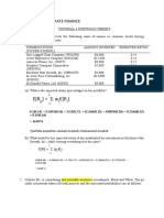 BBMF 2093 Corporate Finance: Portfolio Proportion: Amount Invested / Total Amount Invested