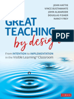 John Hattie, Vince Bustamante, John T. Almarode, Douglas Fisher, Nancy Frey - Great Teaching by Design - From Intention To Implementation in The Visible Learning Classroom-Corwin (2021)
