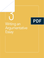Writing An Argumentative Essay