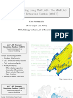 Reservoir Modelling Using MATLAB