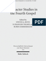 Character Studies in The Fourth Gospel Cover