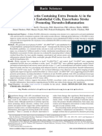 Fn-EDA (Fibronectin Containing Extra Domain A) in the plasma STROKE