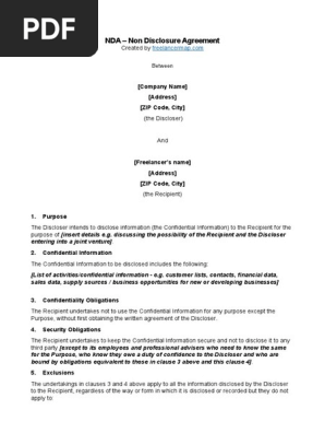 NDA-Non-Disclosure-Agreement-Template-freelancers-Word