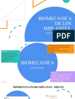 Biomecanica de Los Implantes: Catalina Suarez Vasquez 2022