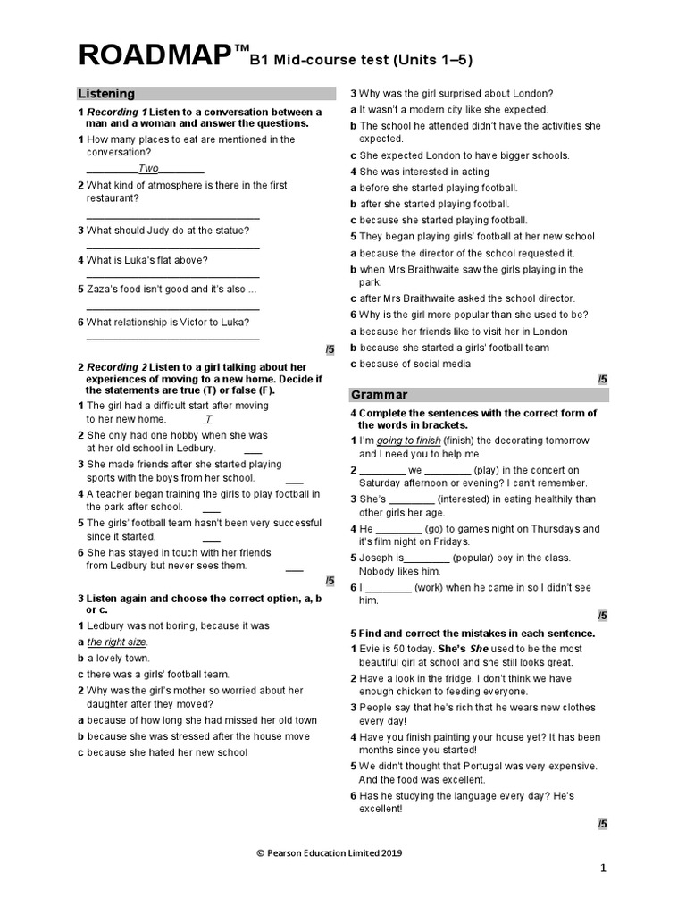 Mid Course Test Pdf Pdf
