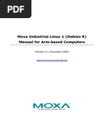 Moxa Industrial Linux 1 Debian 9 Arm Based Computers Manual v5.1