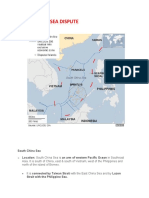 South China Sea Dispute: South China Sea Location: South China Sea Is An Arm of Western Pacific Ocean in Southeast