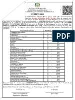 Certificado: Mário Joaquim João Bumba