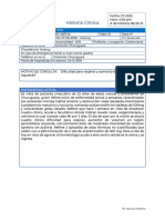 Historia Clinica Rinosinusitis