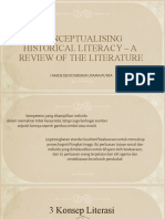 Conceptualising Historical Literacy - A Review of The Literature