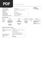 Passenger Information Booking Reference