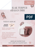 P27 Akhlak Terpuji Hiasan Peribadi