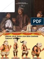 Pasinaon Basa Jawi Undha Usuk Basa (Tingkat Bahasa) : Dening Galuh Citra Utama, S.PD