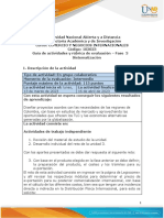 Guía de actividades y rúbrica de evaluación - Unidad 2 - Fase 3 - Sistematización