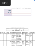 Maths Grade 6 Term 3