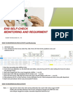 EHS Self-Check Monitoring and Requirement For RF