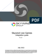 Skywind Live Lobby Integration 1.5