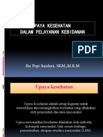 13,14 Upaya Kesehatan Dalam Pelayanan Kebidanan