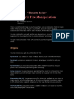 Generic Fire Manipulation Jump Document Provides Comprehensive Fire Powers