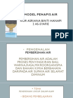 Projek Penapis Air - Nisrina 2 As