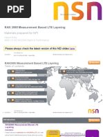 RAN2980 Measurement Based LTE Layering For NPI