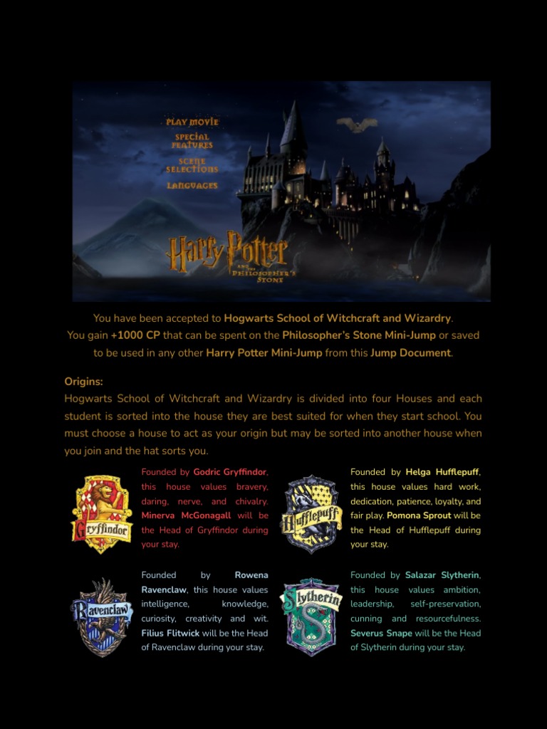 Harry Potter Movie Series Jump V1-04 | PDF | Harry Potter
