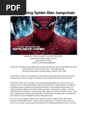 The Amazing Spider-Man Jumpchain 1.0 - Original Edition