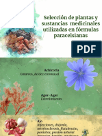 Selección de Plantas y Sustancias Medicinales Utilizadas en Fórmulas Paracelsianas