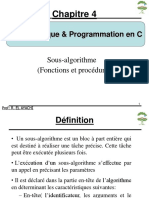 Chapitre 4: Algorithmique & Programmation en C