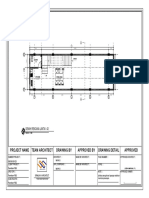 Project Name Team Architect Drawing by Approved by Drawing Detail Approved