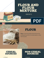 Flour and Flour Mixture: Group 2