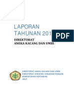 Laporan TAHUNAN 2017: Direktorat Aneka Kacang Dan Umbi