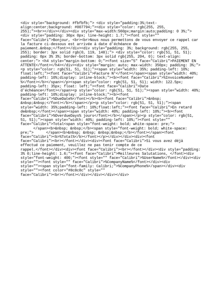 Html Div Style