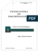 Modulo 1 Clinica Psicopedagogica